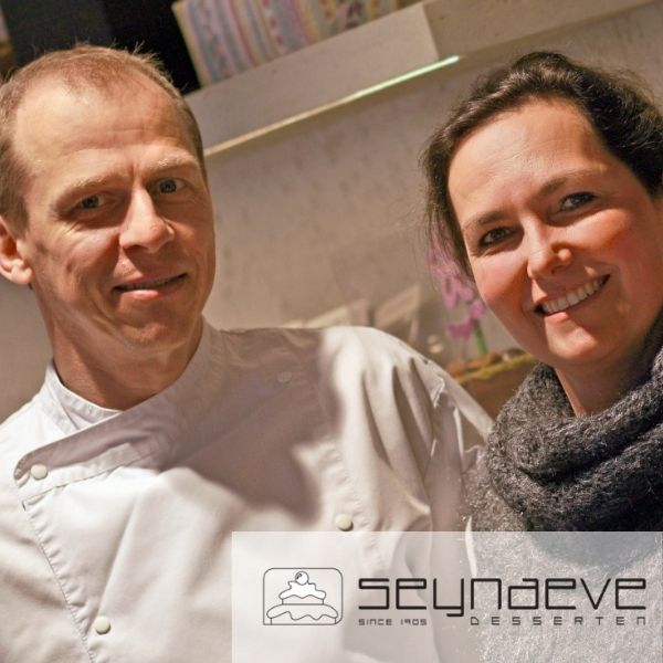 Karl en Dominique Seynaeve, zaakvoerders van Brood- en dessertenatelier Seynaeve (Meise) - klant bij Opmerkelijk